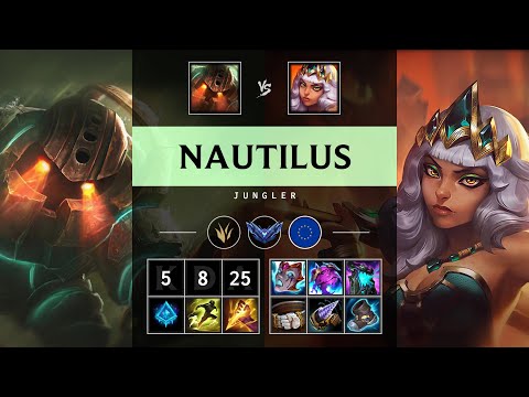 Nautilus Jungle vs Qiyana - EUW Diamond Patch 25.15