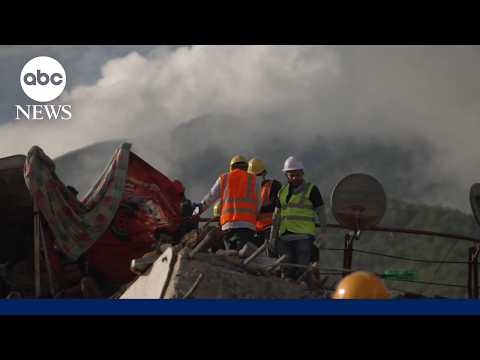 Toddler pulled from rubble 6 days after devastating earthquakes in Venezuela
