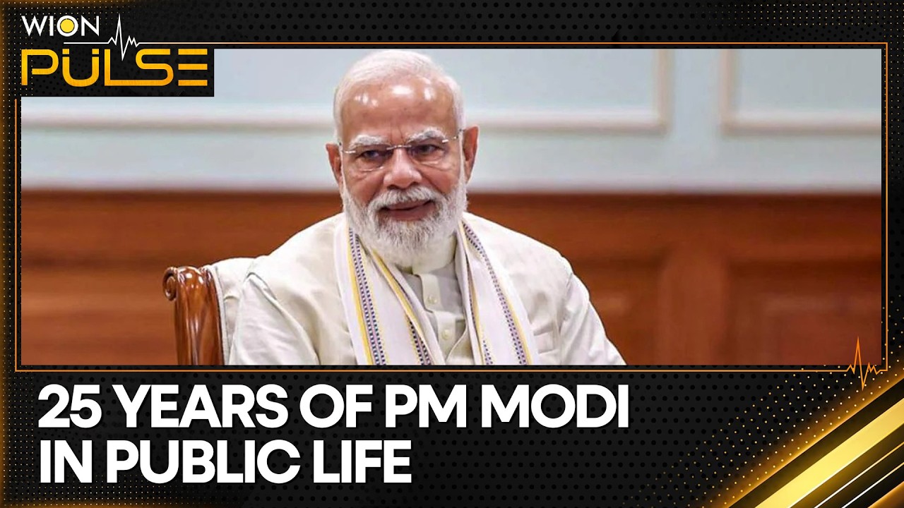 25 Years, One Political Journey: Rise of PM Narendra Modi | WION Pulse