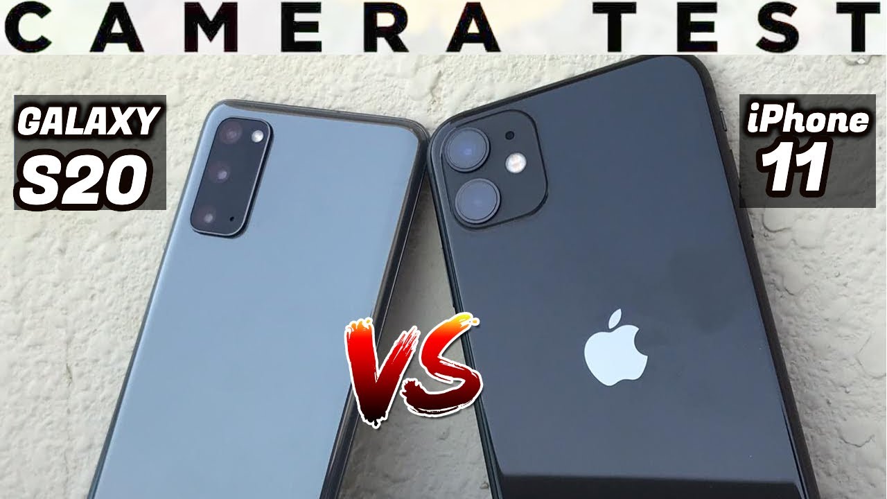 Samsung Galaxy S20 vs iPhone 11 Camera Test Comparison
