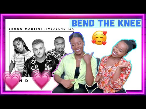 Bruno Martini, IZA, Timbaland - Bend The Knee REACTION