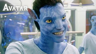 Jake Wakes up in his Avatar Body - AVATAR (4k Movie Clip)