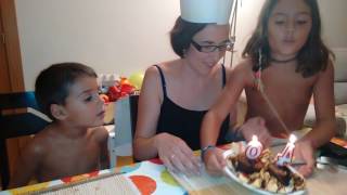 Cumpleaños en casa