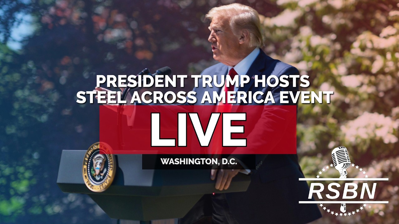 LIVE: President Trump Hosts Steel Across America Event at The Ellipse - 09/08/26