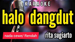Download lagu Karaoke HALO DANGDUT full lirik nada CEWE mp3 Download lagu Karaoke HALO DANGDUT full lirik nada CEWE mp3