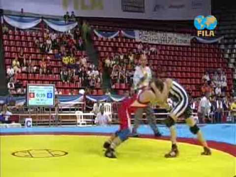 Bratchikova(RUS,red) vs. Kratysh(ISR, blue)