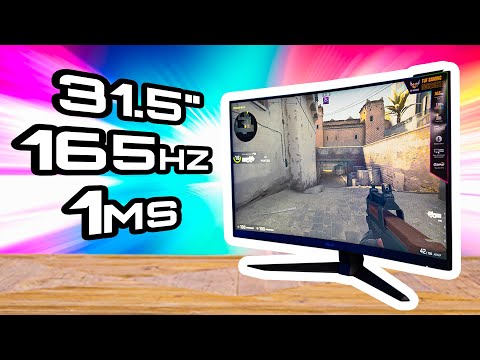 Monitorius ASUS TUF Gaming VG328H1B 31.5inch/FHD/165Hz/FreeSync Premium/ 1ms/ Curved video
