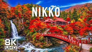 Nikko in Autumn Like You've Never Seen Before 🍁 | Japan's Hidden Paradise | 8K UHD Scenic Relaxation