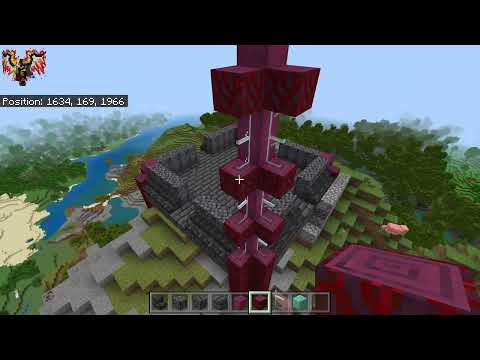 The Gitched Foxy 39 - Working on the Mage tower In Minecraft