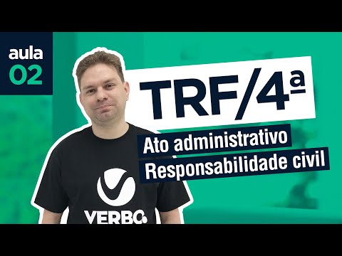 TRF4 2019 FCC - Dir. Administrativo - Aula 2 - Prof. Dalmo Azevedo | VERBO