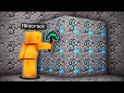 Paso MINECRAFT pero puedo PICAR CHUNKS ENTEROS 😱⛏  MIKECRACK MINECRAFT PERO #4