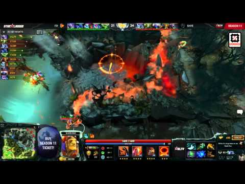 Rave vs First Departure - Game 1 (Starladder XI SEA - LB Final) - Xyclopzz