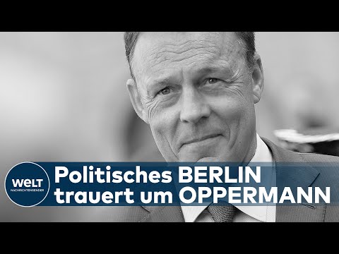 KOLLAPS VOR INTERVIEW: Bestürzung über den Tod von Bundestagsvizepräsident Oppermann