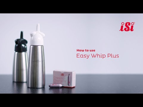 Easy Whip Plus (iSi) - použití | Šleháme.cz