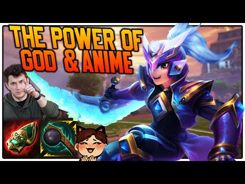 THE POWER OF GOD & ANIME IS BROKEN... THE MOST FUN TSUKUYOMI BUILD!