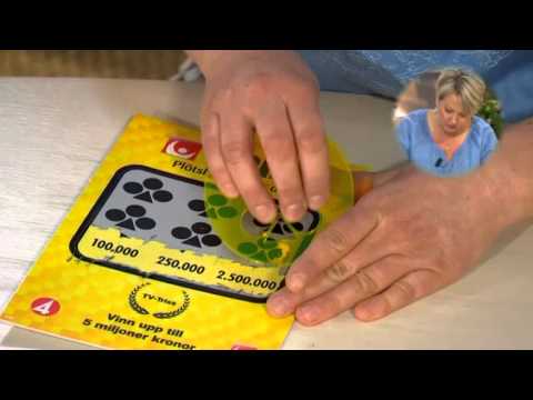 Anita Hagberg skrapar triss - Nyhetsmorgon (TV4)