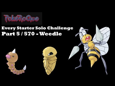 PokeRogue Solo Pokemon Challenge 5/570 - Weedle Line