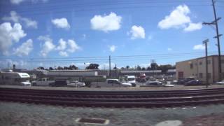 preview picture of video 'San Diego MTS Trolley ride Green Line Middletown to Old Town - May 20 2014'