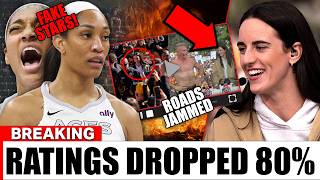 WNBA Viewership Crashed 80% After Caitlin Clark QUITS And Joins IOWA College Game | This is BAD!