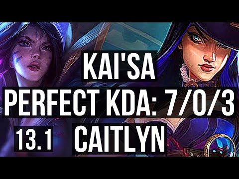 KAI'SA & Lux vs CAITLYN & Karma (ADC) | 7/0/3, 1.4M mastery, 700+ games | EUW Grandmaster | 13.1