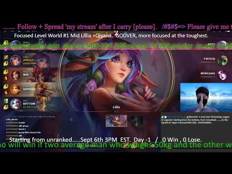 NA #1 Focused Level Jungle Lillia. MUSIC TALKS !!! Winning streak NOW