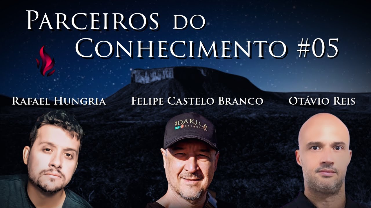 LIVE 💥 PARCEIROS DO CONHECIMENTO #05 com Rafael Hungria, Felipe Castelo Branco e Otávio Reis