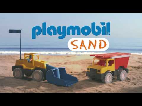 PLAYMOBIL presents the new SAND vehicles
