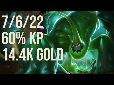Thebausffs Zac Jungle vs Udyr EUW 11.10 Challenger Replay