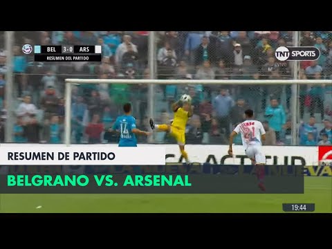 Resumen de Belgrano vs Arsenal (3-0) | Fecha 23 - Superliga Argentina 2017/2018