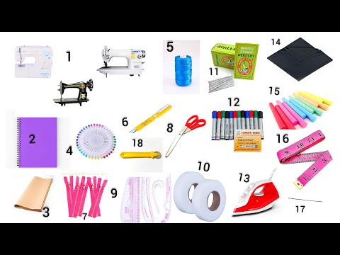 Top 18 sewing tools/materials every BEGINNER must have!!!