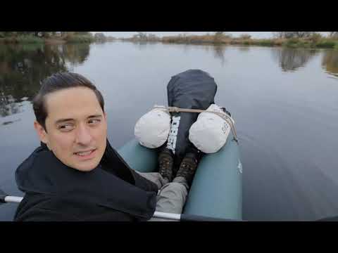 mit dem Packraft Boot über die Havel / Outdoor & Bushcraft