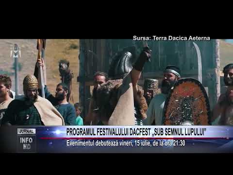 PROGRAMUL FESTIVALULUI DACFEST „SUB SEMNUL LUPULUI”