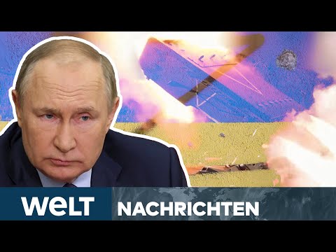 PUTINS KRIEG: Russischer Raketenregen auf Ukraine – Kiew ohne Wasser und Strom | WELT Stream