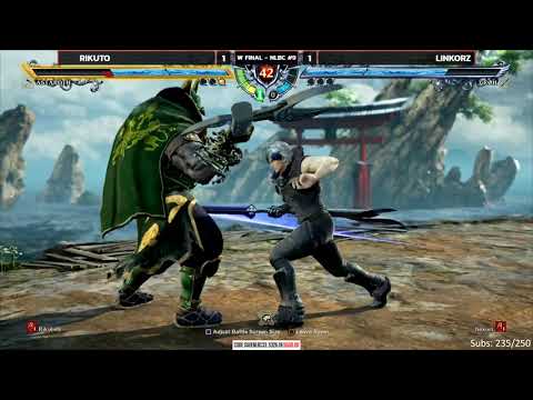 Soul Calibur 6 @ NLBC Online #9 - Rikuto (Astaroth) vs Linkorz (Groh) [4K/60fps]
