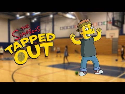 TSTO Bart Royale 2018 | Erik and the Dodgeball Court | Limited Time Character!