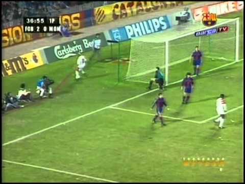CL 1993-94. Group A. Barcelona - Monaco. 2-0.avi