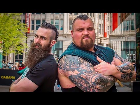 EATING CONTEST VS WORLD'S STRONGEST MAN 2017 EDDIE HALL | C.O.B. Ep.74