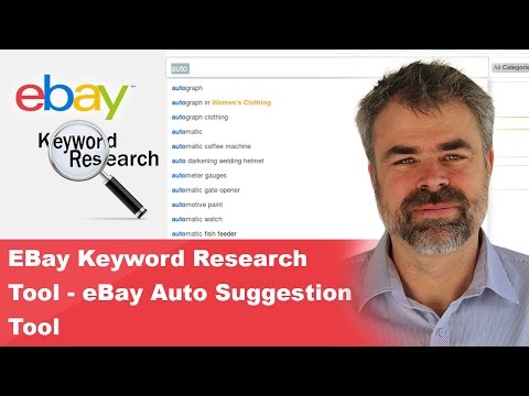 eBay Keyword Research Tool - eBay Auto Suggestion Tool - How To List On eBay
