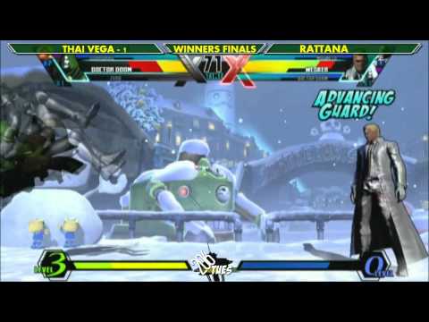 206 Tuesdays #6 - WF UMvC3 - Thai Vega vs Rattana