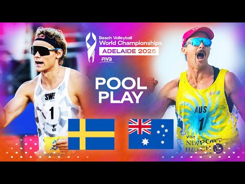 Åhman/Hellvig vs. Burnett/Hodges - Beach World Championships 2025 | Highlights | Pool Phase