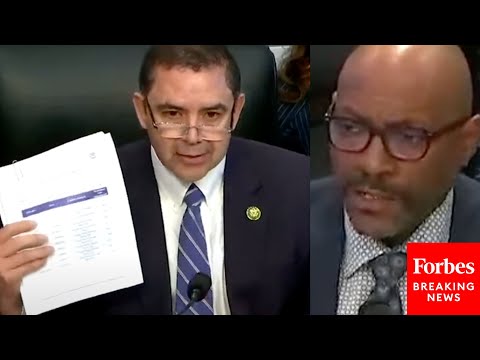 'A Little Concerning': Henry Cuellar Confronts ICE Chief Shocking Stats About Border Crossers