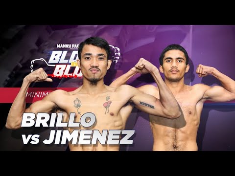 Jayson Brillo vs John Kevien Jimenez | Manny Pacquiao presents Blow by Blow | Full Fight