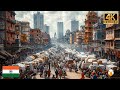 Real Life In Mumbai India The Most Populous Megacity In South Asia 4K HDR