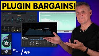 Video thumbnail for PLUGIN BARGAINS - FREE Finisher MICRO | Smooth Operator | UJAM STRIIIINGS | TDR Channel Strip Bundle by Creative Sauce