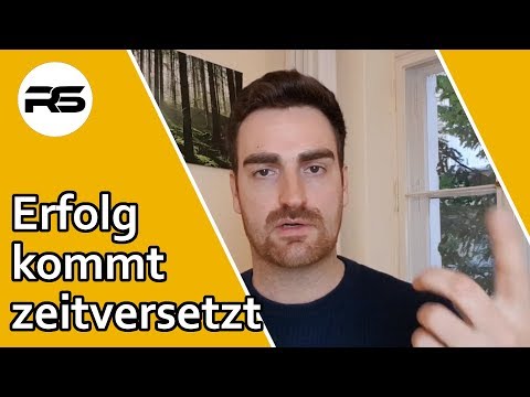 Erfolg kommt immer zeitversetzt (und was du mit der Erkenntnis machst)