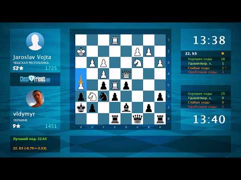 Chess Game Analysis: Jaroslav Vojta - vldymyr : 0-1 (By ChessFriends.com)
