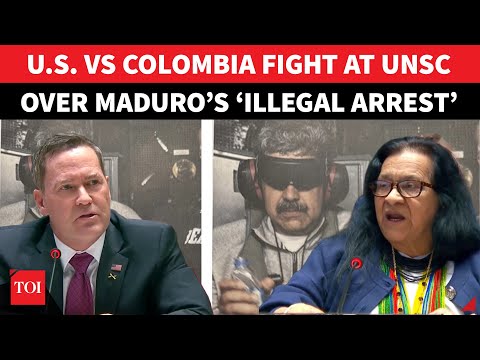 ‘Trump Is Not King Of The World, End…’: US, Colombia Spar At UNSC Over Maduro's ‘Illegal Capture’