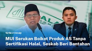 Download lagu Waketum MUI Kritik Perjanjian RI-AS, Seskab Teddy Bantah Produk AS Masuk Tanpa Sertifikasi Halal mp3