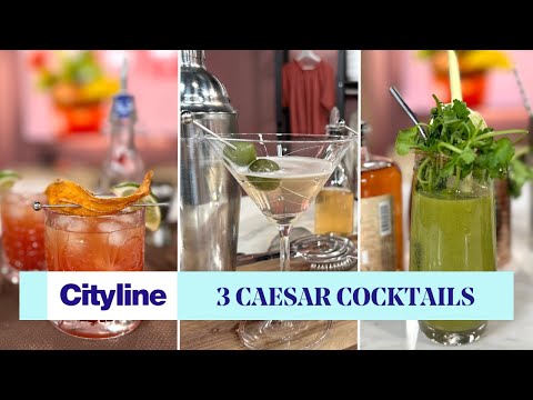 3 delicious Caesar cocktail variations