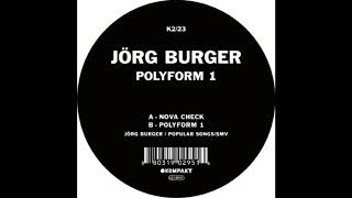 Jörg Burger - Nova Check (Techno 2007)